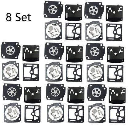 Set of 8 Carburetor Gasket Repair Kits for Stihl MS440 044 (ZAMA RB-36)