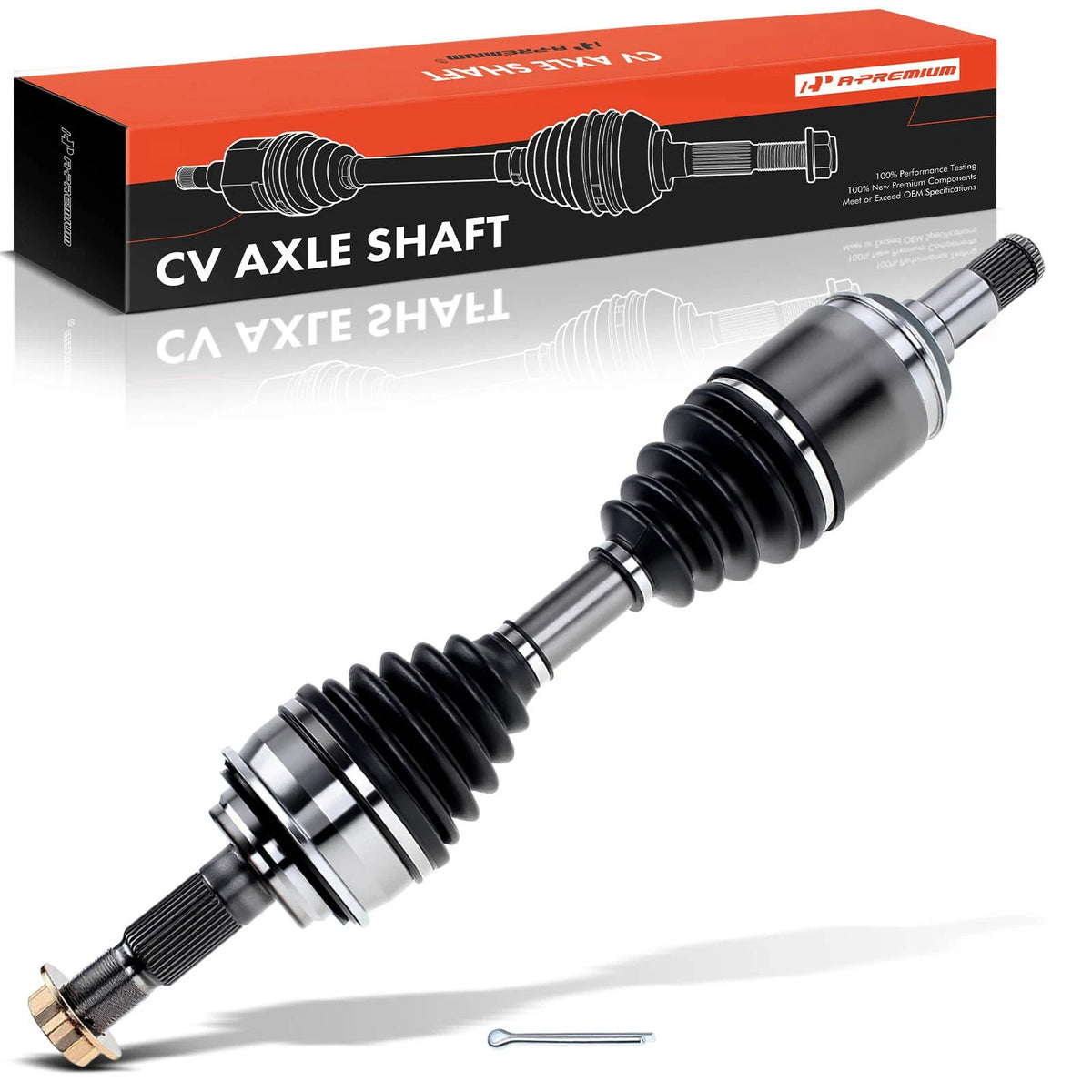 Front CV Axle Assembly for Toyota Land Cruiser Lexus LX570 (2008–2011, 2013–2021) - 4343060070, 4343060071, 66-5272