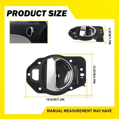 4X Chrome Inside Door Handles for Chevrolet HHR (2006–2011) EPY