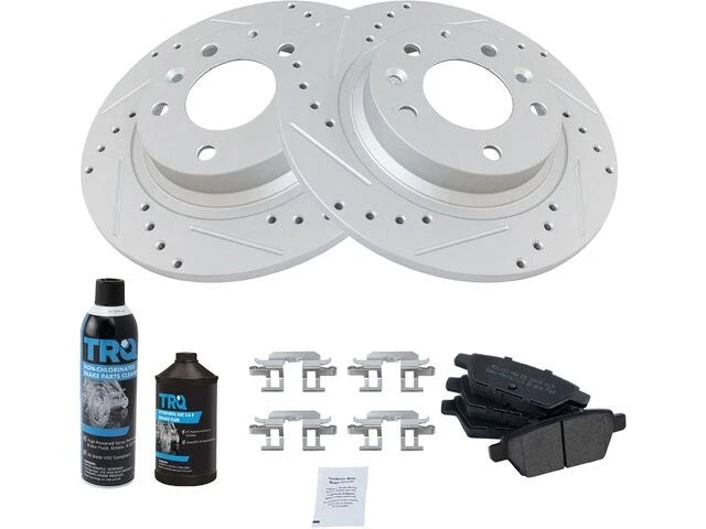 Brake Pad and Rotor Kit for Lincoln Zephyr (2006) 21456NGYZ
