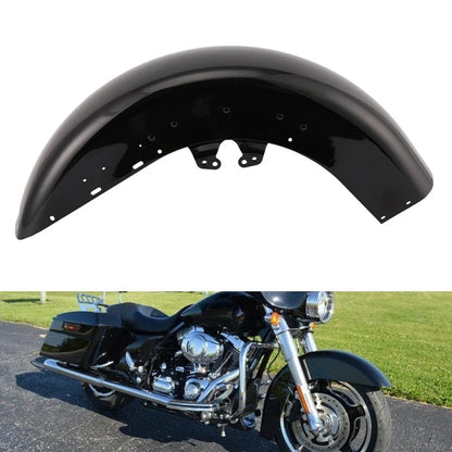Vivid Black Front Fender for Harley Touring Road Glide & Street Glide (2014–Later)