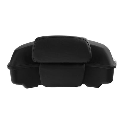 Chopped Trunk Mount Rack for Harley Tour Road Glide (2009–2013) Matte Black