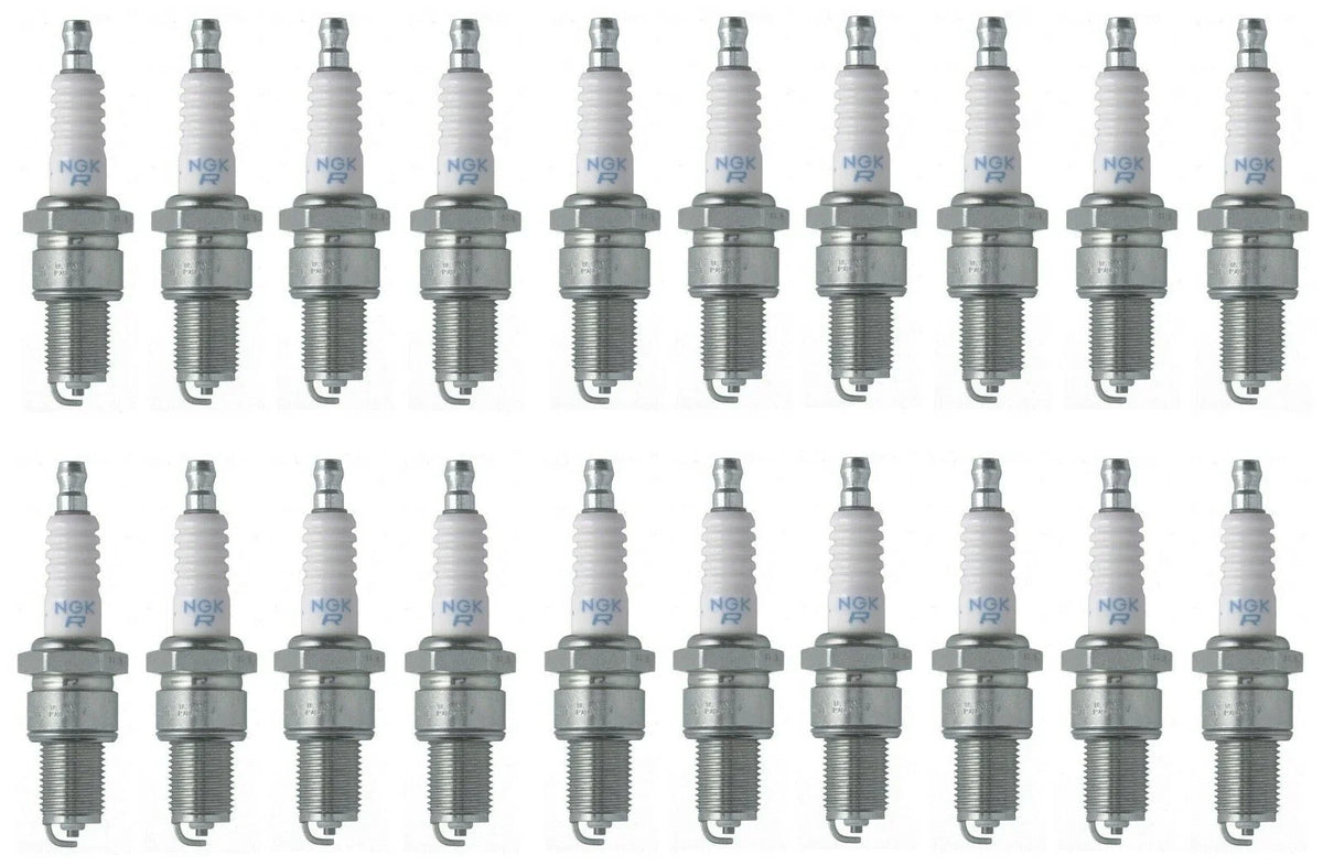 Set of 20 NGK Standard Nickel Spark Plugs 0.035 for Audi 4000, Porsche, VW