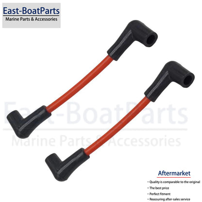 Set of 6 Spark Plug Wires for OMC Johnson Evinrude Outboard (20-35 hp) 0582365