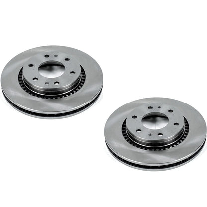 Set of 2 Powerstop Brake Discs for Chevy Saab 9-7x GMC (2005–2009) SET-P15AR8659-2