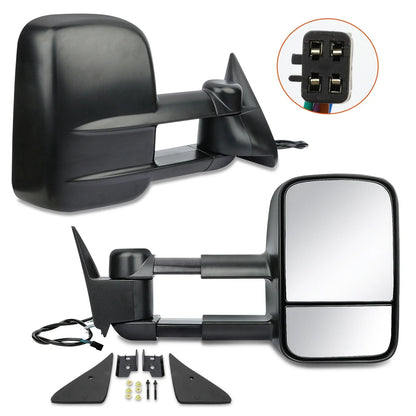 Power Towing Mirrors Pair for Chevy GMC C/K 1500/2500/3500 (1988–1998)