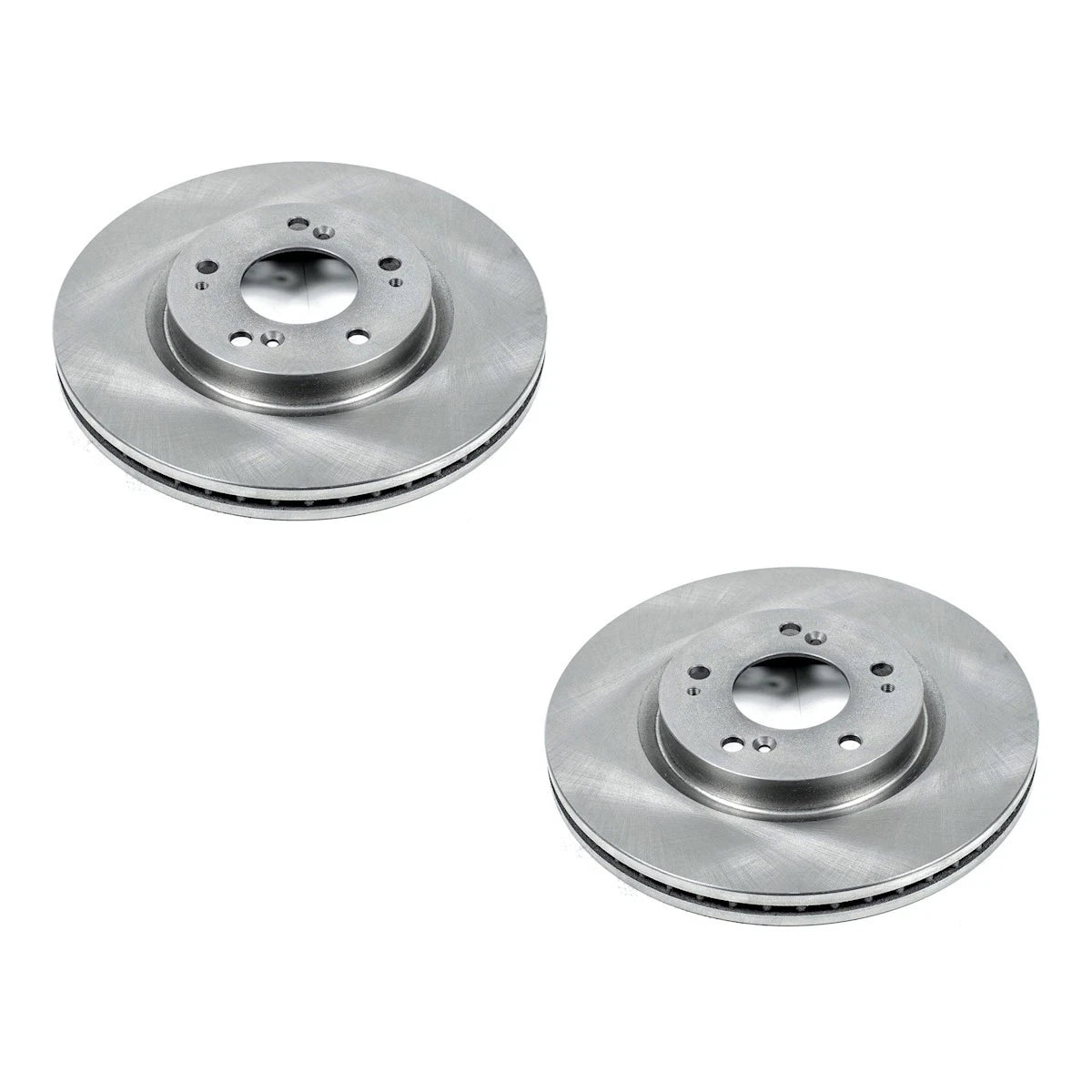 Set of 2 Powerstop Brake Discs Front for Mitsubishi Eclipse (2004–2012)