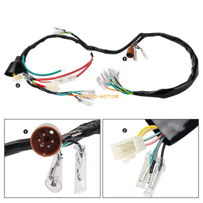 Wiring Harness 32100-340-000 for Honda SL350 (1971–1972)