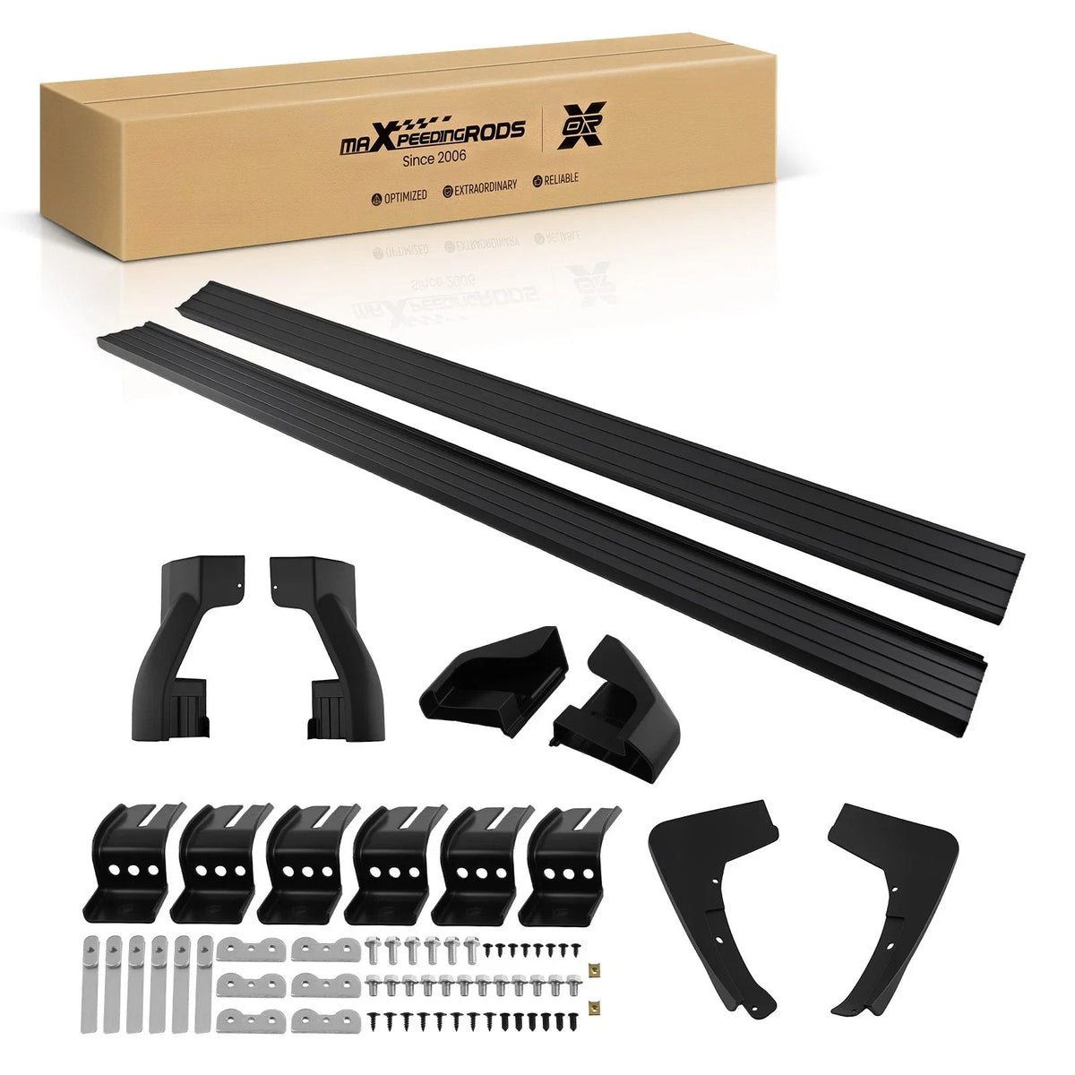 Running Board Nerf Bars for Ford Explorer (2020–2026) Non-Slip