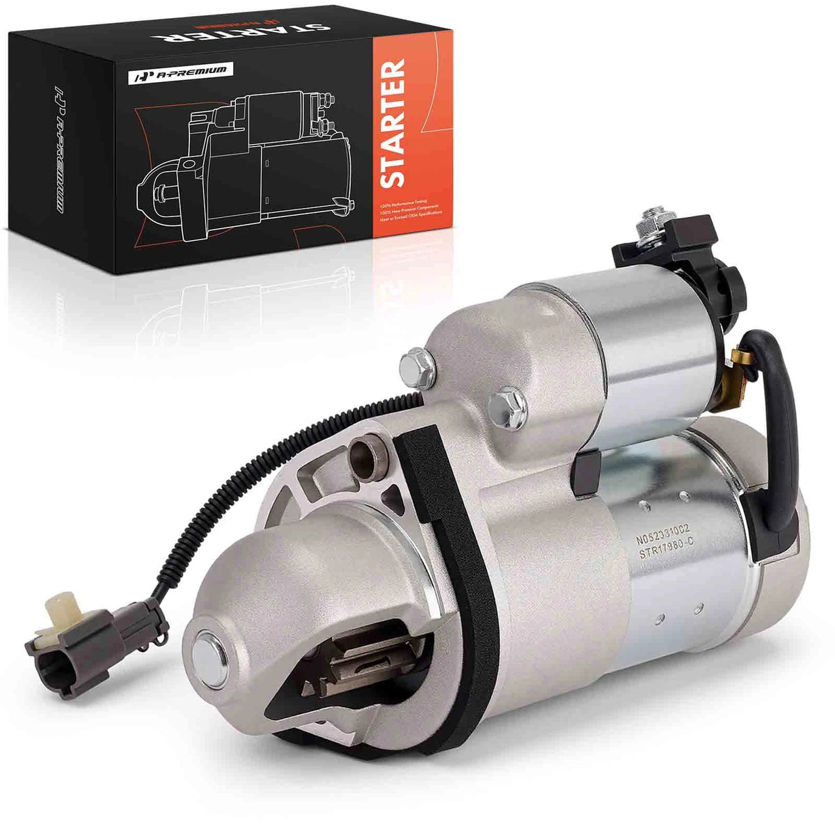 Starter for Nissan 350Z (2007–2009) 23300EV10B, 2330MEV10BRW, 17983