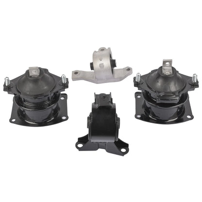 Set of 4 Engine and Transmission Mounts for Acura MDX (2007–2013)