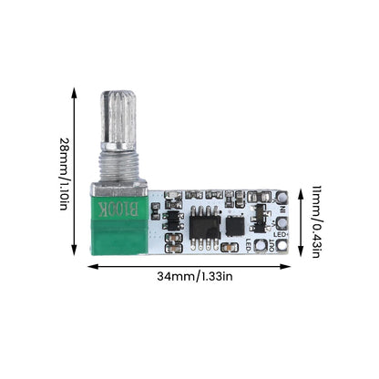 2Pcs LED Mini Dimmer Constant Voltage Module for DIY Projects
