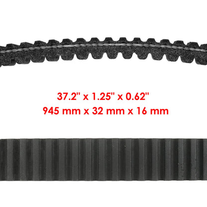 Drive Aramid Belt for Yamaha (1XD-17641-00-00, 5B4-17641-00-00)
