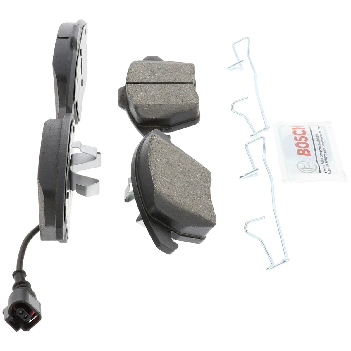 2X Bosch Brake Pad Sets BC1107 for VW Jetta CC Audi A3 (2005–2014)