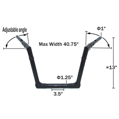 12" Ape Handlebar for Harley Road Glide FLTRXS FLTRU FLTRX (2015–2021)