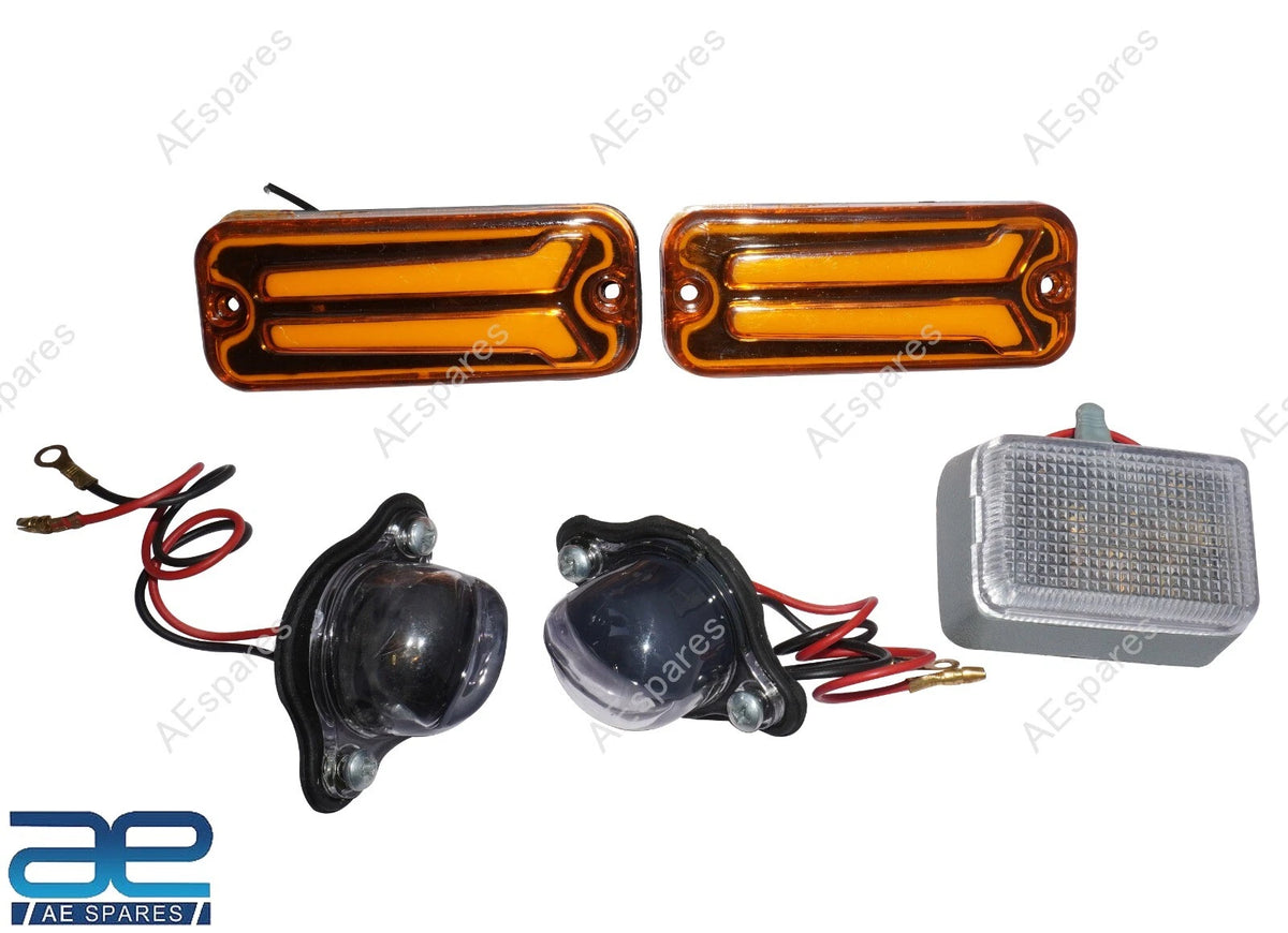 Complete Tail Brake Light Set for Suzuki Samurai SJ410 SJ413 (1986–1995)