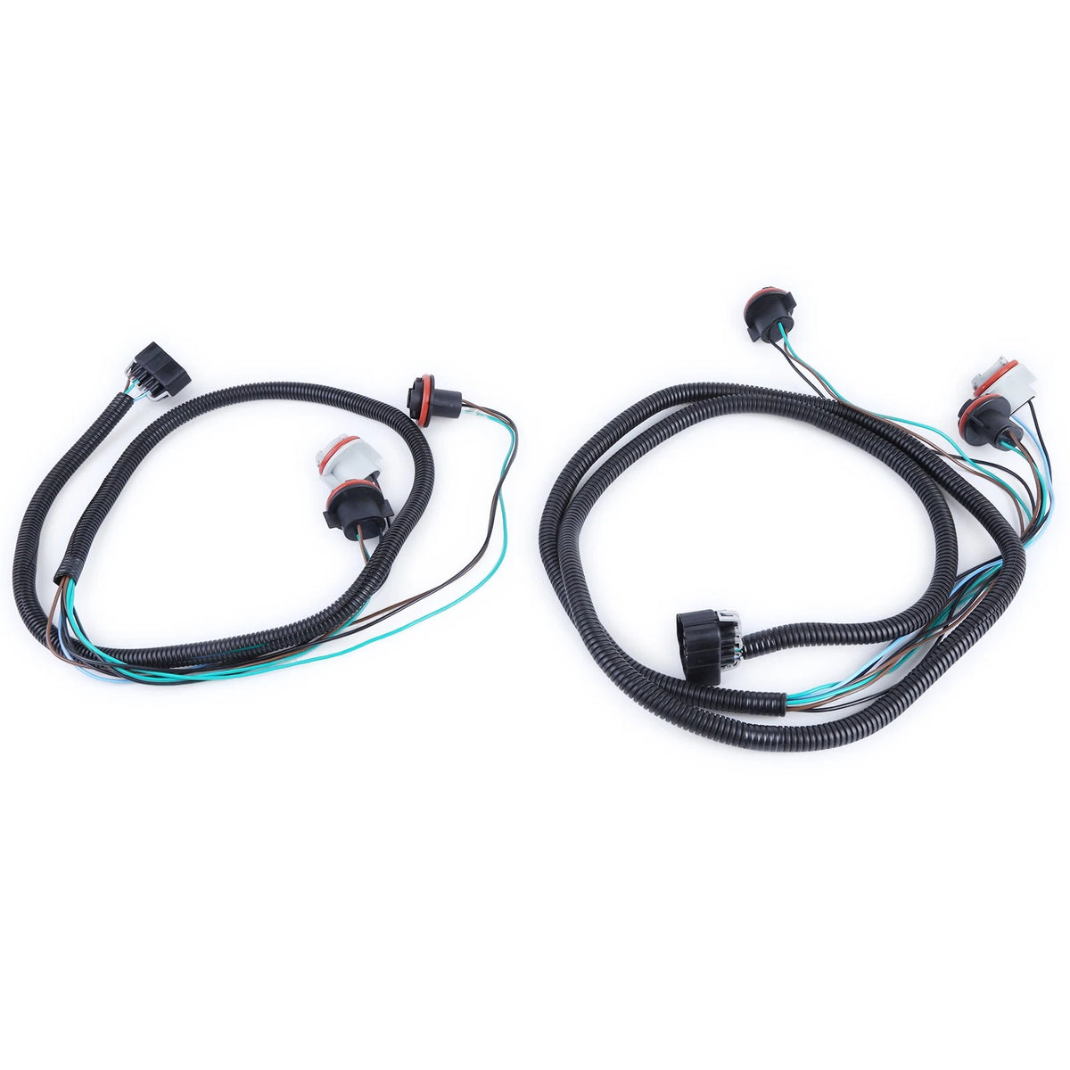 2X Tail Light Wiring Harness for Chevrolet Silverado 1500 (2008–2013) 25906854, 25958494, 645-936, 15824514