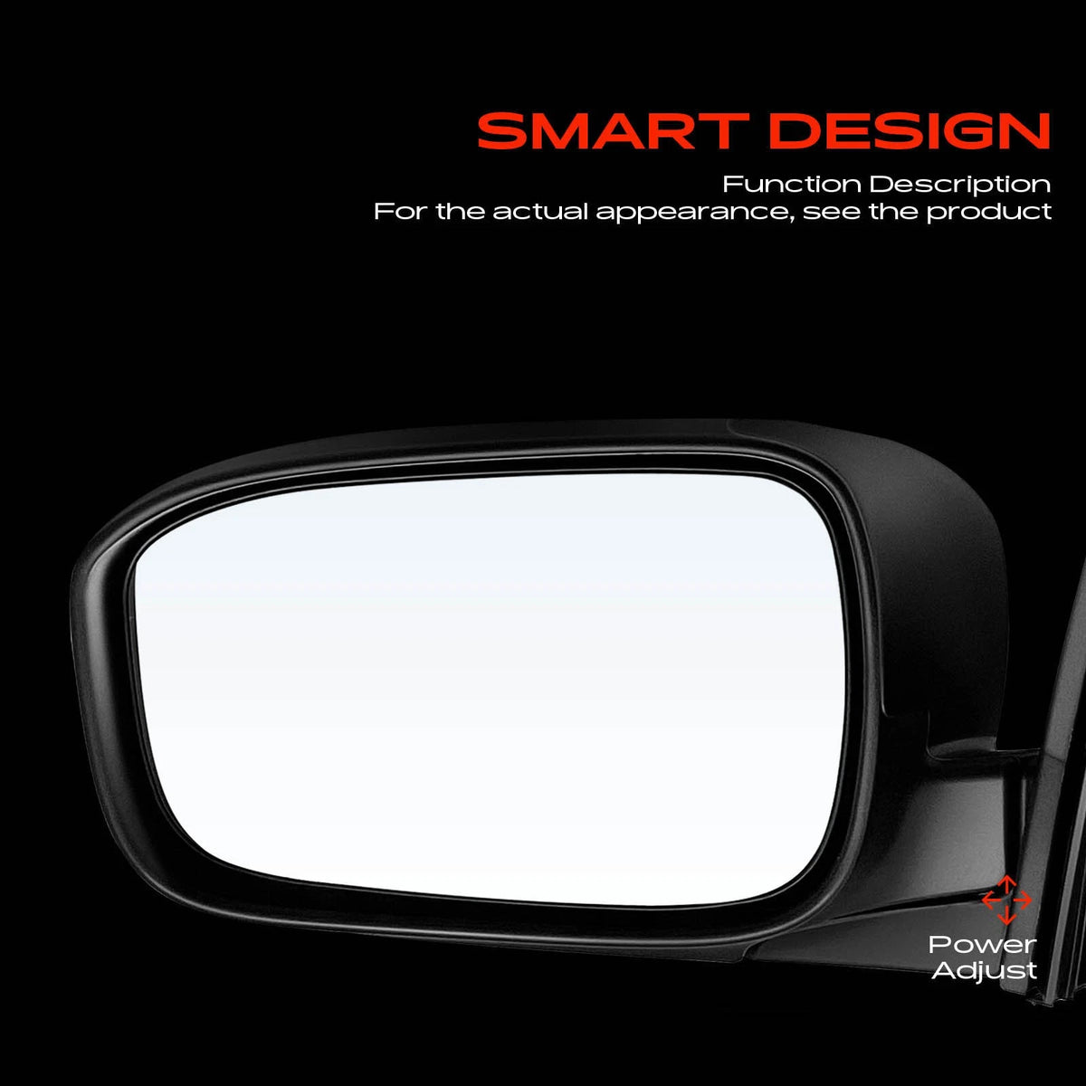 Driver Power Side Mirror for Honda Accord (2003–2007) - 76250-SDA-A13, HO1320152