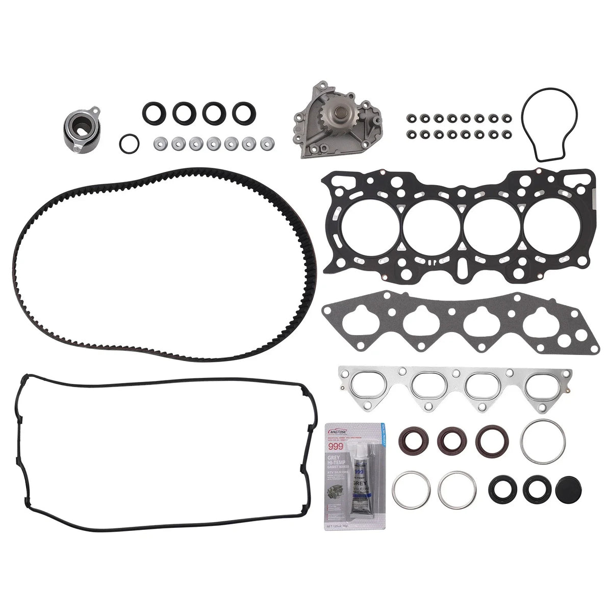 Head Gasket Set Timing Belt Kit & Water Pump for Honda CR-V 2.0L (1997–2001)