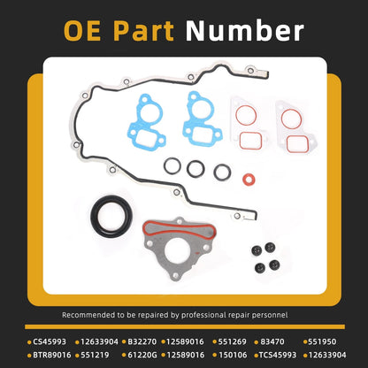 Timing Cover Gasket Set for LS Camshaft