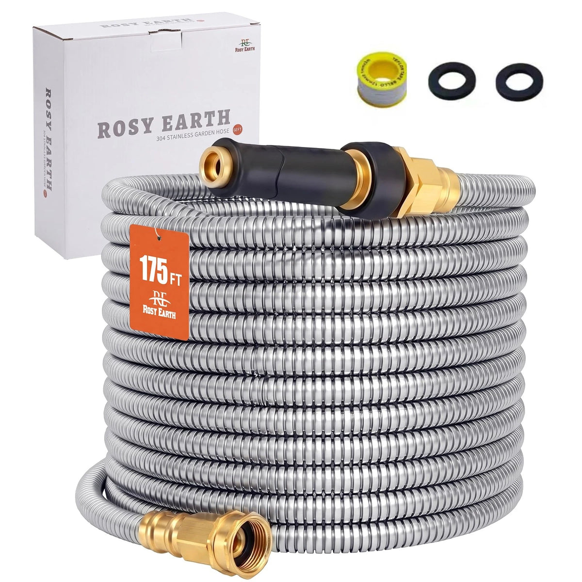 Metal Garden Hose for Garden Use (175 FT)