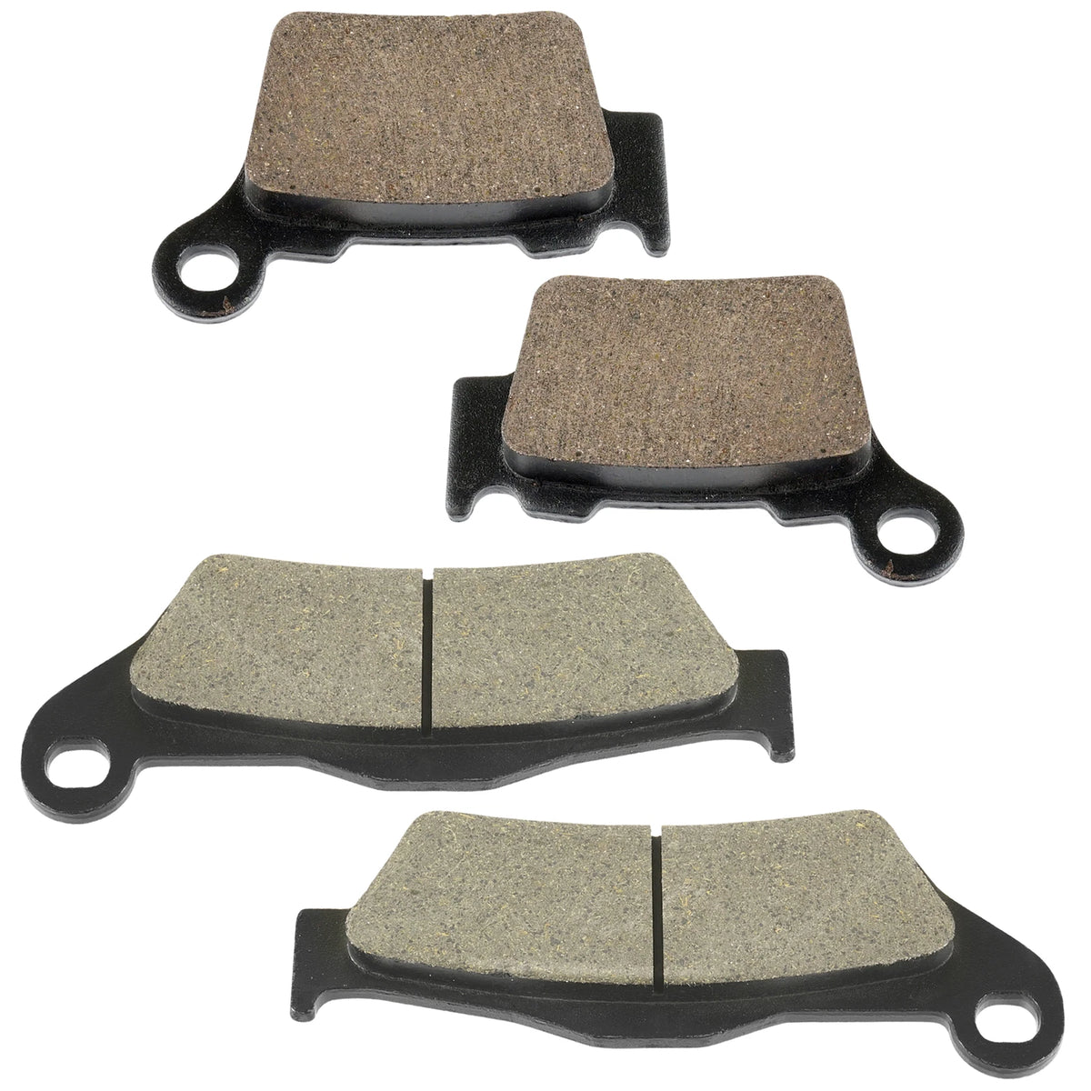 Set of Front Rear Brake Pads for KTM EXC400 Racing (2006–2007) HU6357MP125LR