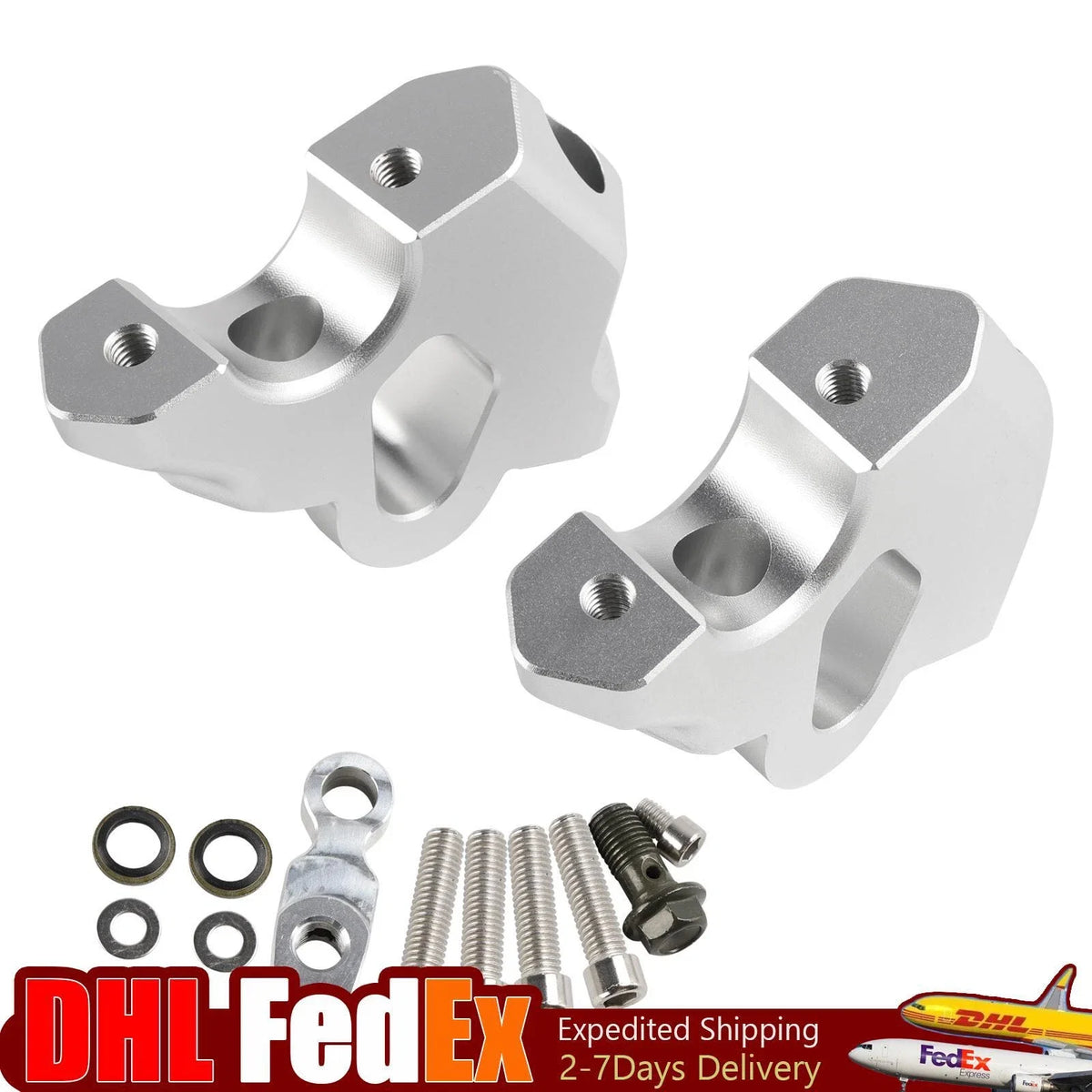 38mm Handlebar Risers with 27mm Offset for BMW R 1300 GS (2023–2024)