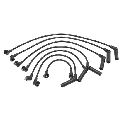 Set of 7 Spark Plug Wires for Mitsubishi Pickup Ram 50 (1989–1994) 18036624, ME61, MD976524