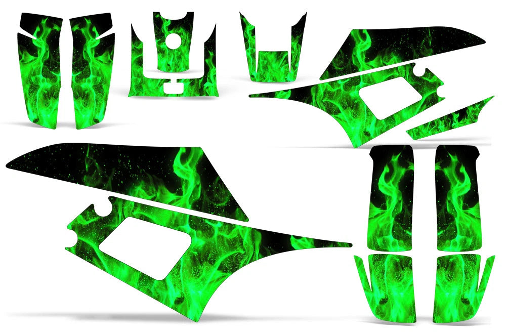 Graphics Stickers Decals for Yamaha Warrior 350 (1987–2004)