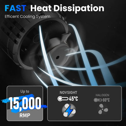 4X H7 9005 LED Headlight Bulbs for High/Low Beam (Conversion Kit)