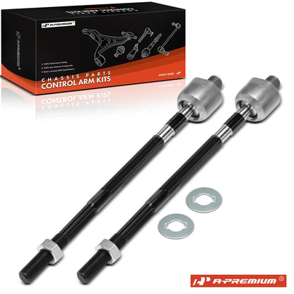 2X Front Inner Side Tie Rod End for Hyundai Accent (1995–1999) 5654022000, 5773043000, 5775522000, X18TR0565, MEV354