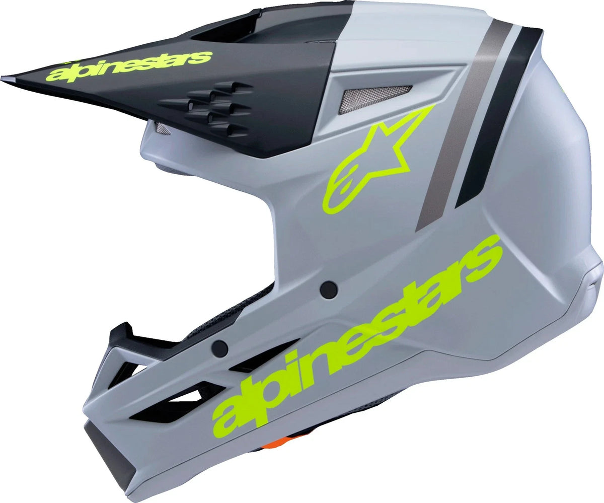 Alpinestars Sm3 Youth Radium Helmet for Offroad (3-4 Years) Matte Grey