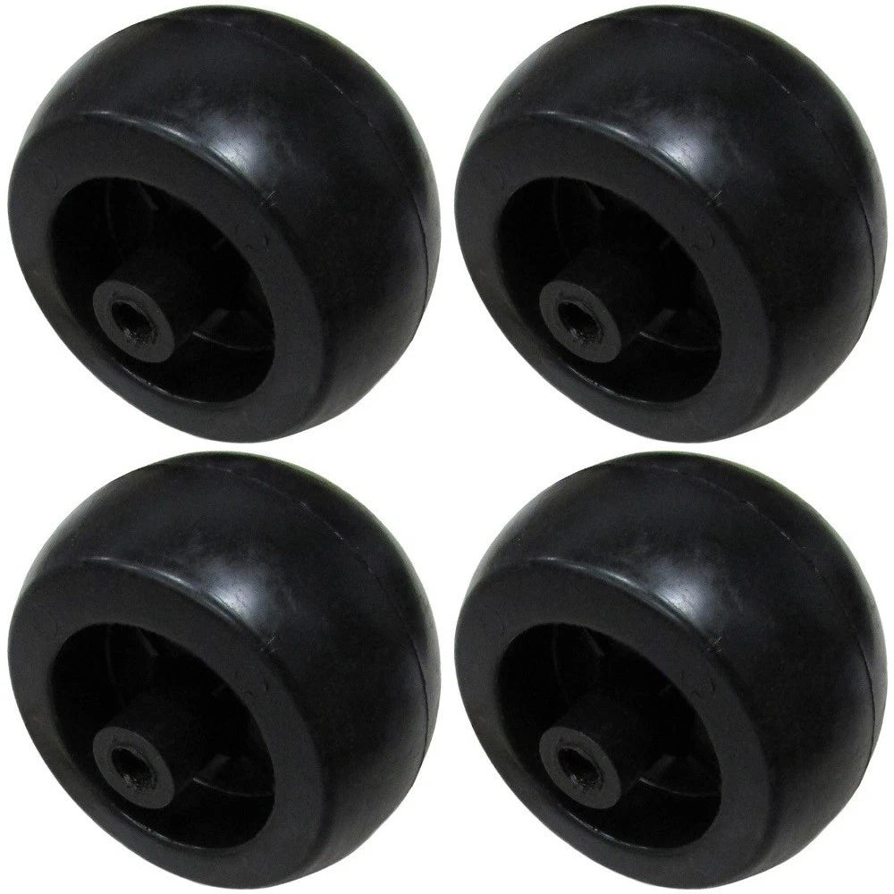 Set of 4 Deck Wheels for Cub Cadet (Fits 734-3058B)