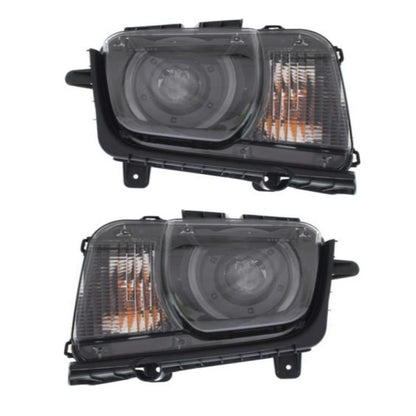 Headlights Pair for Chevy Camaro (2010–2015) | GM2503340, GM2502340, CLX-M0-USA-SET-REPC100327-CL360A70