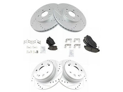 Brake Pad and Rotor Kit for Acura TL (1999–2003) 33671YVDF