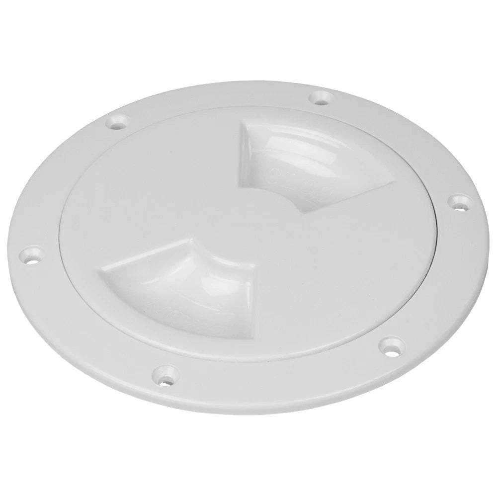 6" Sea-Dog Quarter-Turn Smooth Deck Plate for Marine Use (336360-1)