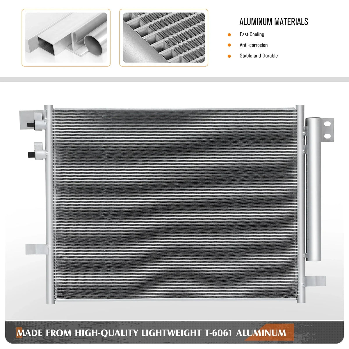 A/C Condenser for Cadillac ATS CTS (2013–2015) Aluminum Core Replacement