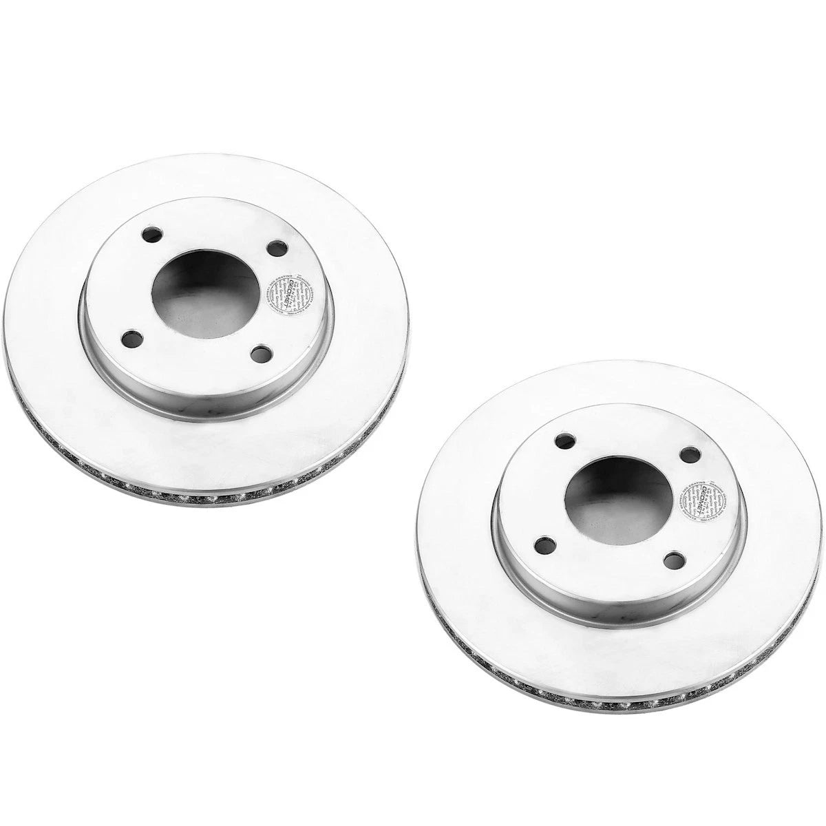 Set of 2 Powerstop Brake Discs Front for Nissan Versa (2009–2011)