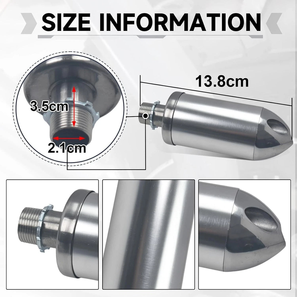 Exhaust Pipe with Muffler for Coleman CT200U BT200X Mini Bike
