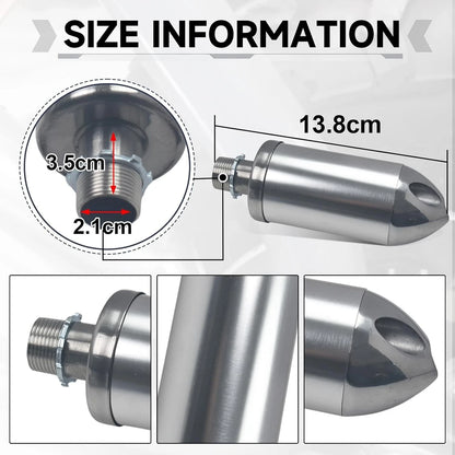 Exhaust Pipe with Muffler for Coleman CT200U BT200X Mini Bike