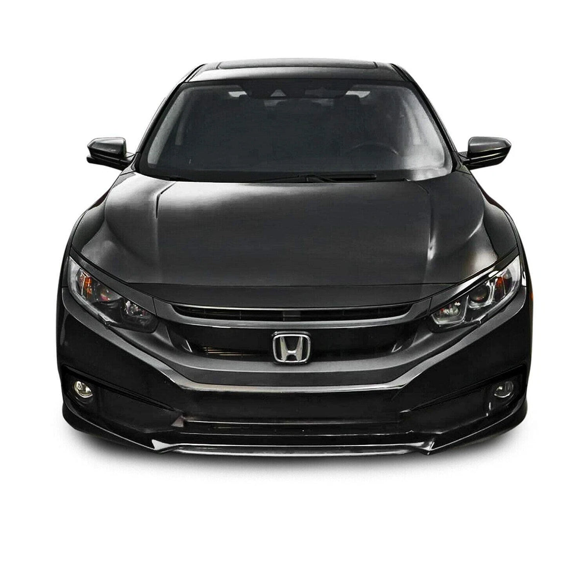 Chrome Delete Blackout Vinyl Overlay for Honda Civic (2016–2021)