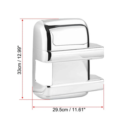 Chrome ABS Side Door Mirror Covers for Ford F250 F350 F450 (2008–2016)