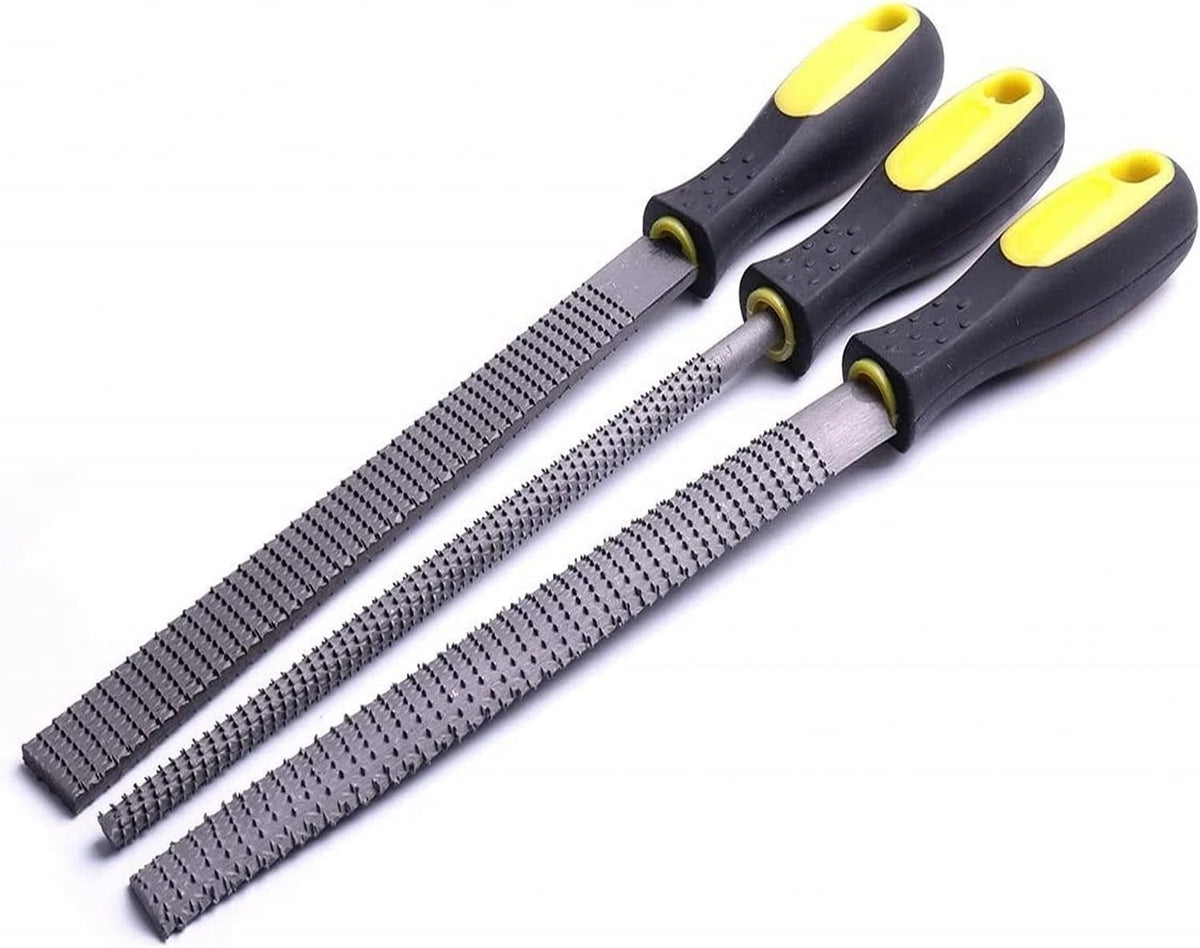 3X Wood File Set for Woodworking