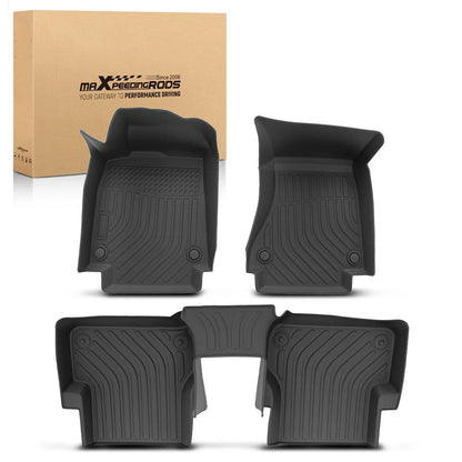 Set of 4 TPE Carpet Floor Mats for Audi A6 A7 Quattro RS7 S6 S7 (2012–2018)