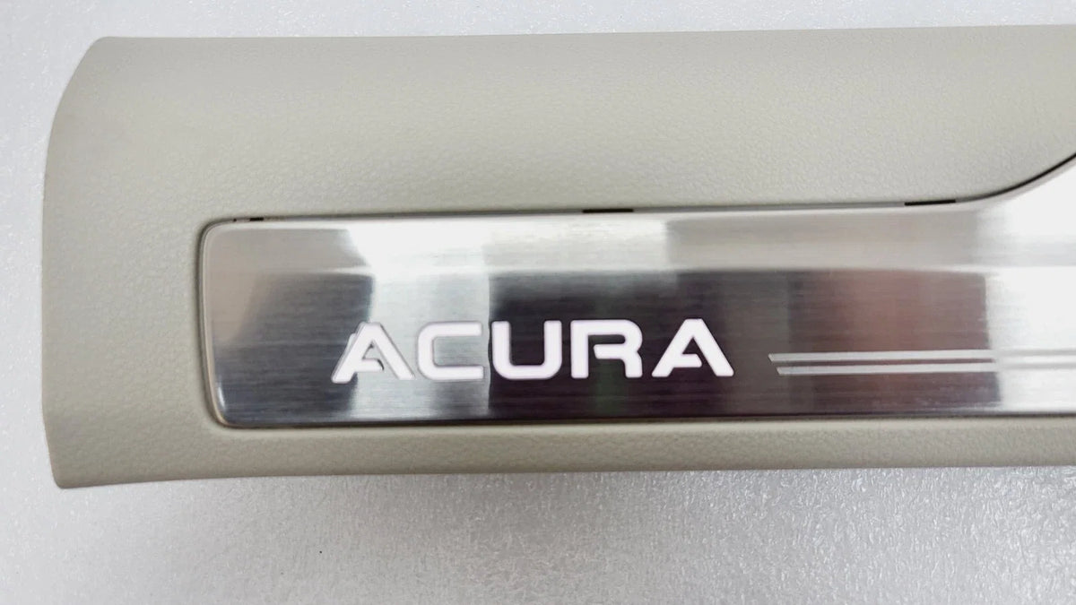 Front Right Side Door Sill Scuff Plate Trim w/Illumination for Acura RLX (2014–2017)