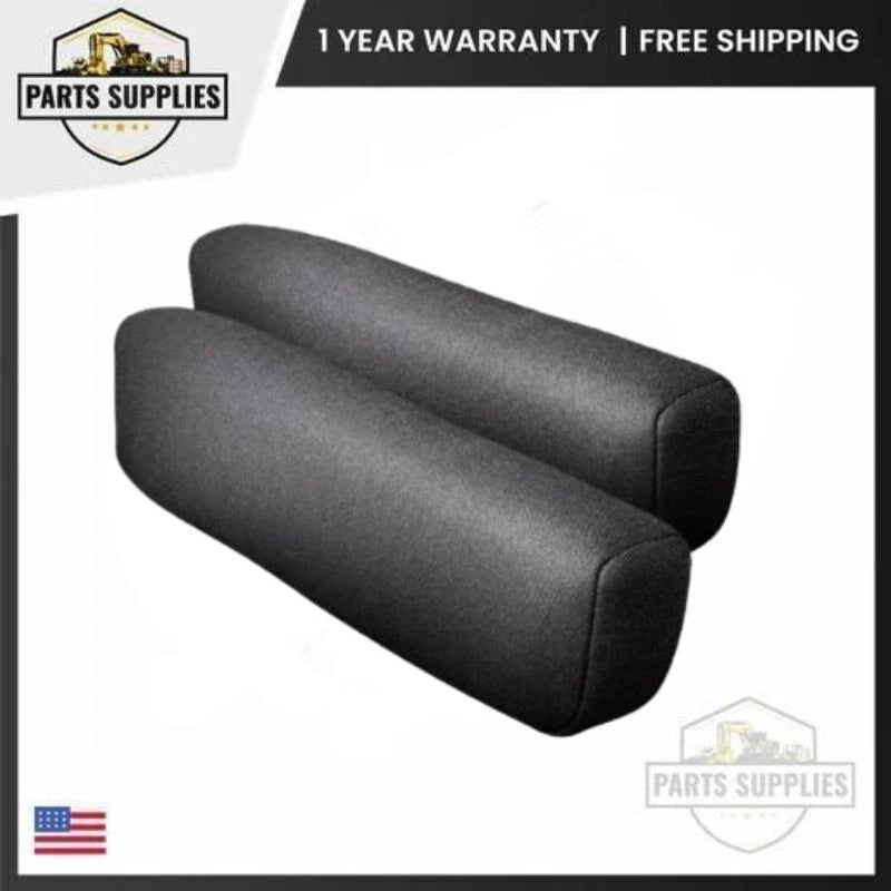 Set of 2 Black Cloth Armrest Covers for Legacy Truck (17.7")