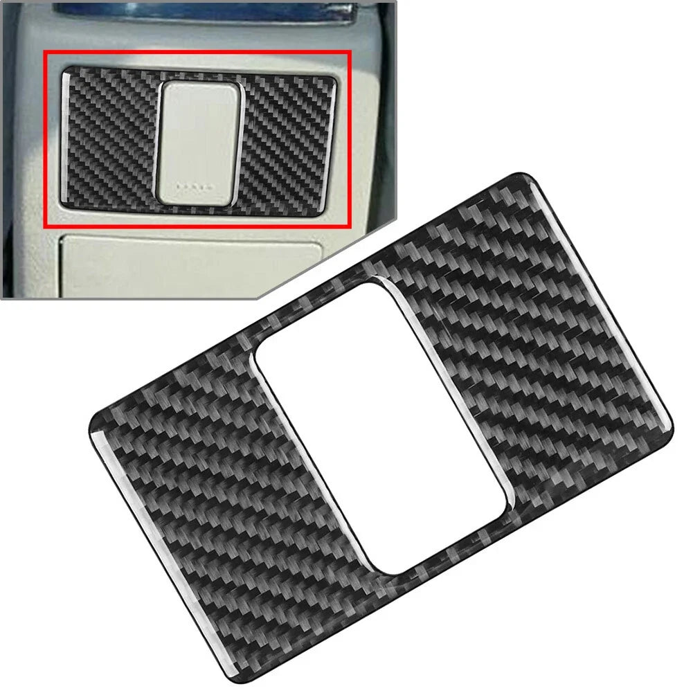 Rear Power Outlet Panel Cover Trim for Volkswagen Passat B5 (2001–2005) Black