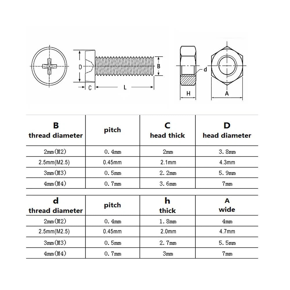 320 Pcs M3 Male Female Plastic Nylon Hex Standoff Spacer Set