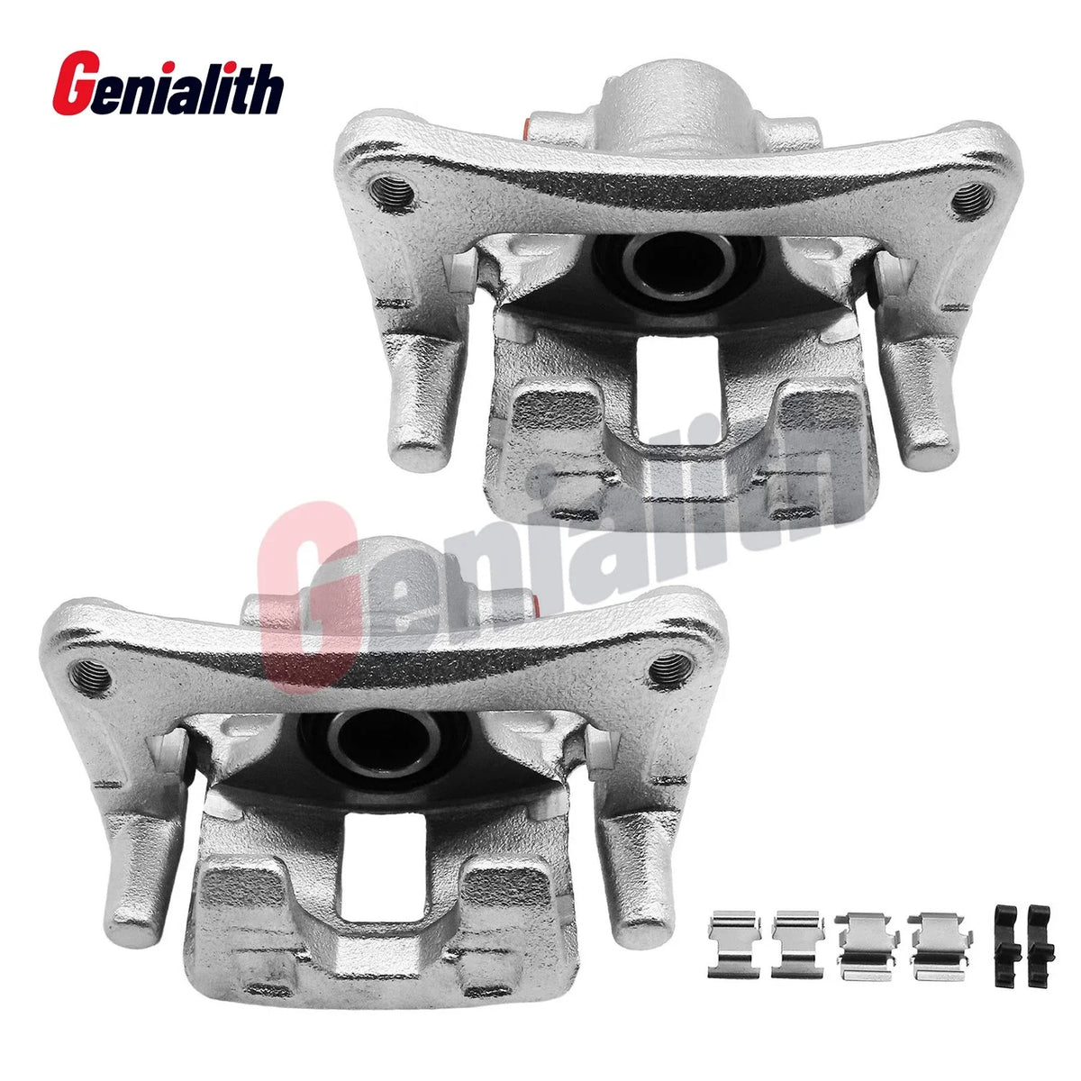 2X Brake Caliper w/ Bracket for Chrysler 200, Sebring, Jeep, Mitsubishi