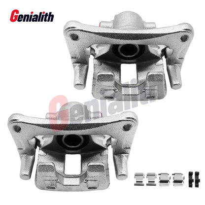 2X Brake Caliper w/ Bracket for Chrysler 200, Sebring, Jeep, Mitsubishi